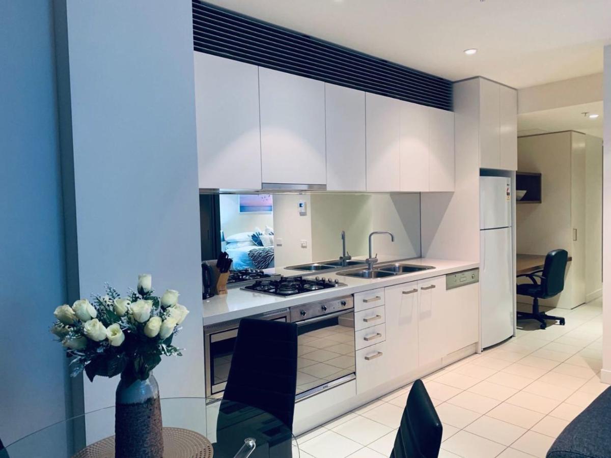 Executive Stays Southbank 1 Bedroom - Luxurious Serviced Apartment เมลเบิร์น ภายนอก รูปภาพ